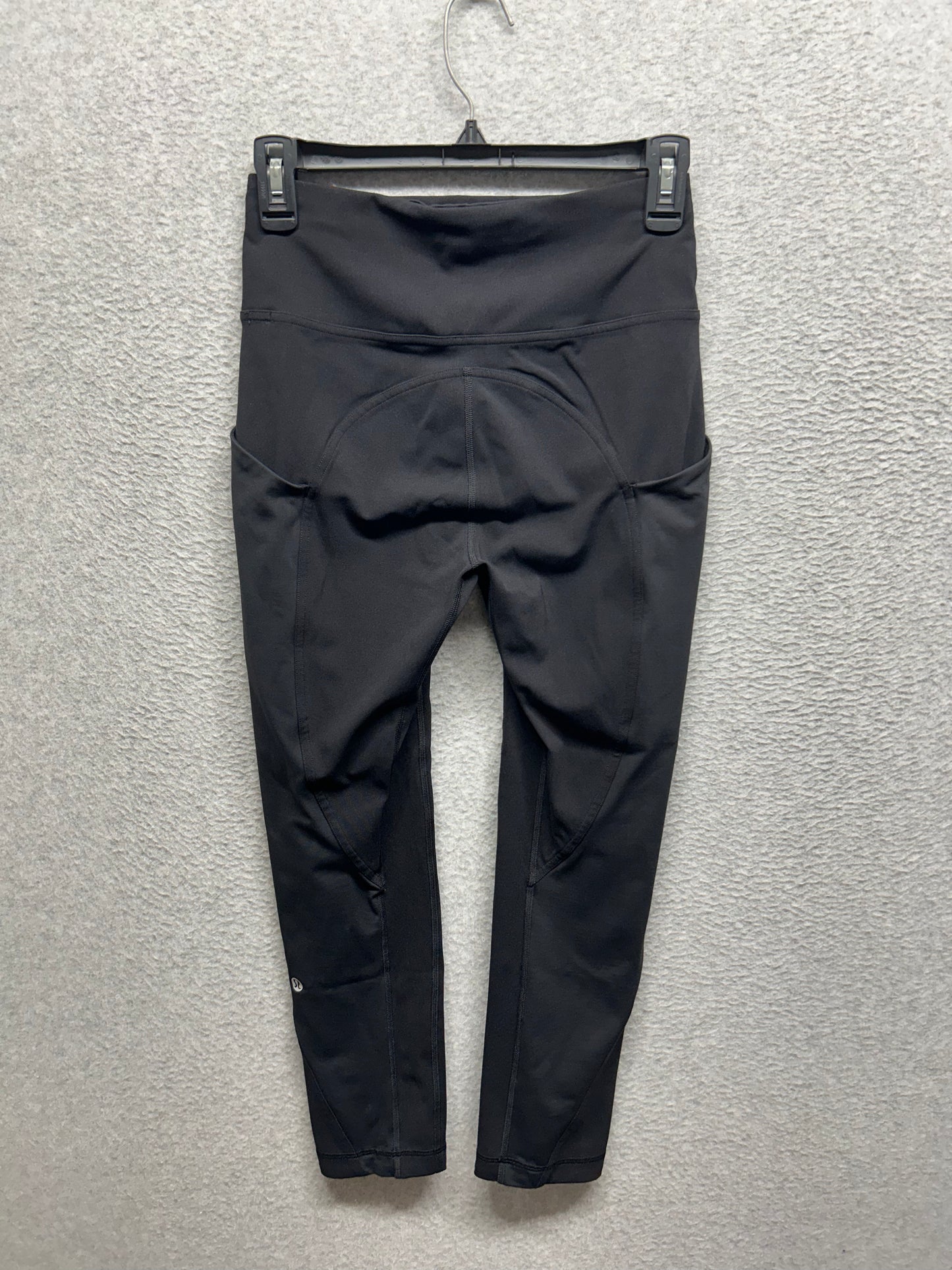 Lululemon All the Right Places High-Rise Crop 23" Size 6 (Square) Black