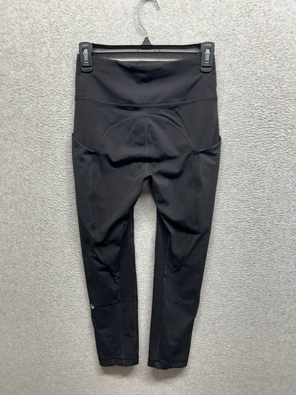 Lululemon All the Right Places High-Rise Crop 23" Size 6 (Square) Black
