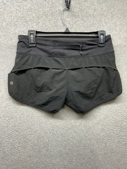 Lululemon Speed Up Short 2.5" Black Size 4 (First Release)