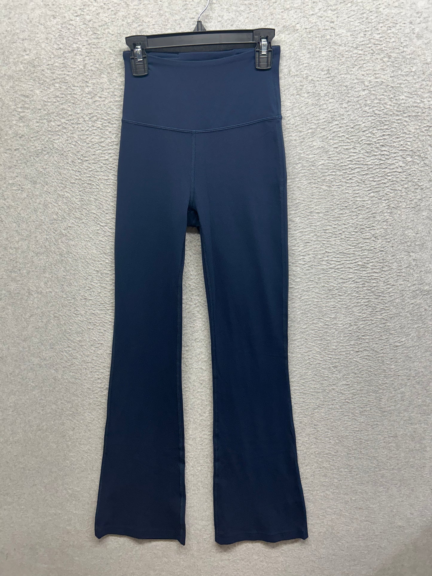 Lululemon Groove Super-High-Rise Flared Pant Nulu Size 2 True Navy