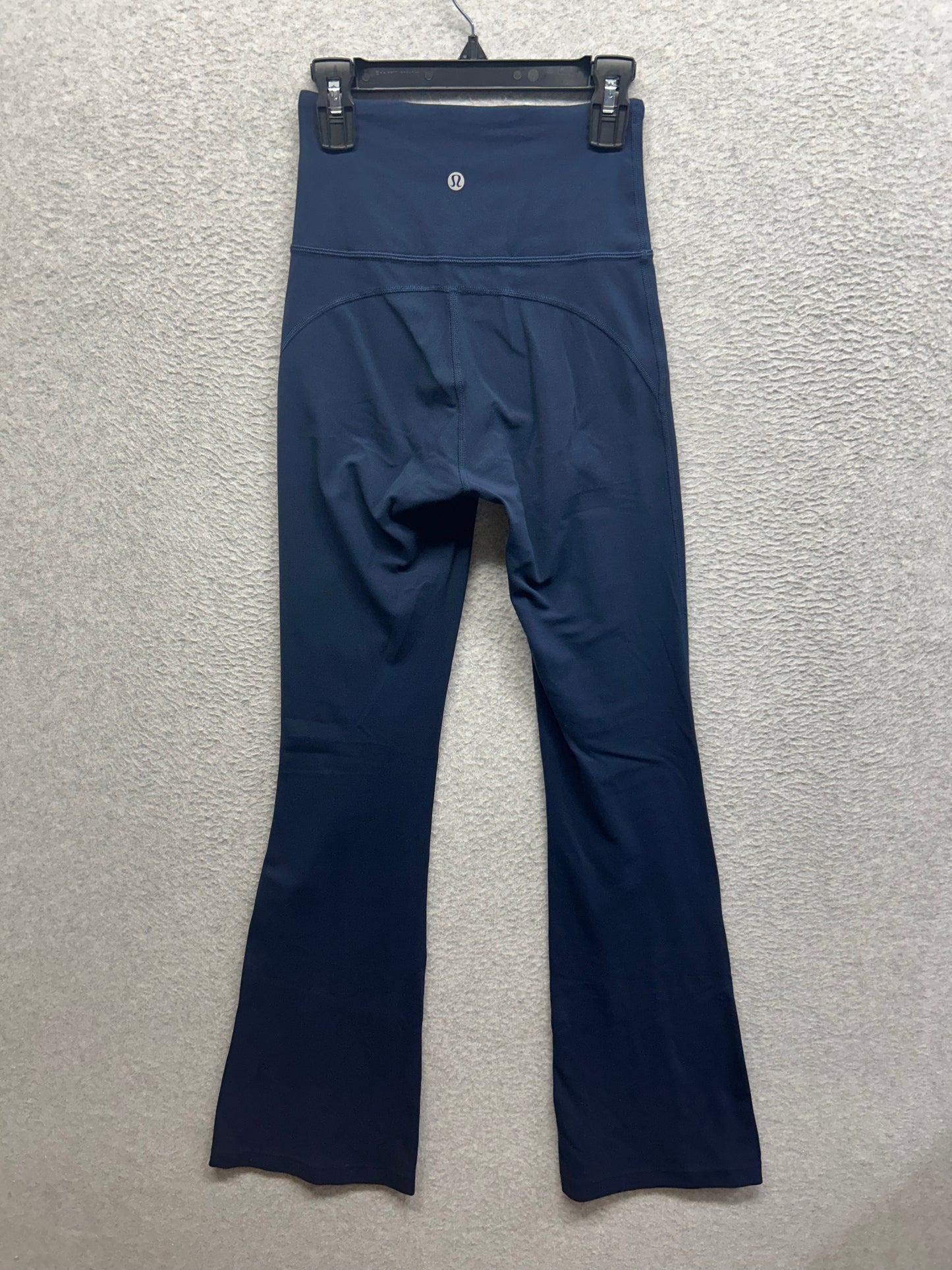 Lululemon Groove Super-High-Rise Flared Pant Nulu Size 2 True Navy
