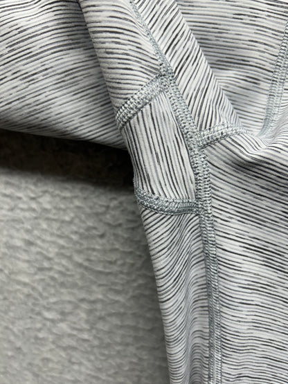 Lululemon Wunder Under Hi-Rise 1/2 Tight Size 6 Wee Are From Space Ice Grey Alpine White