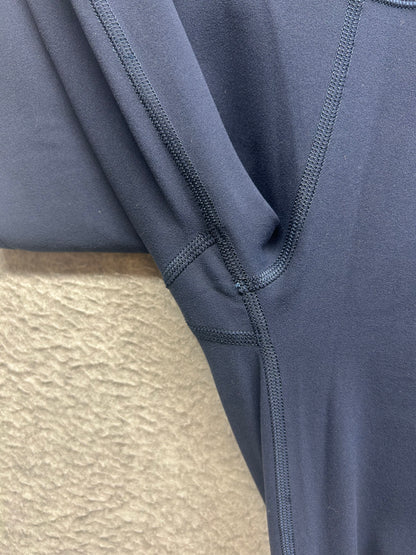 Lululemon Groove Super-High-Rise Flared Pant Nulu Size 2 True Navy