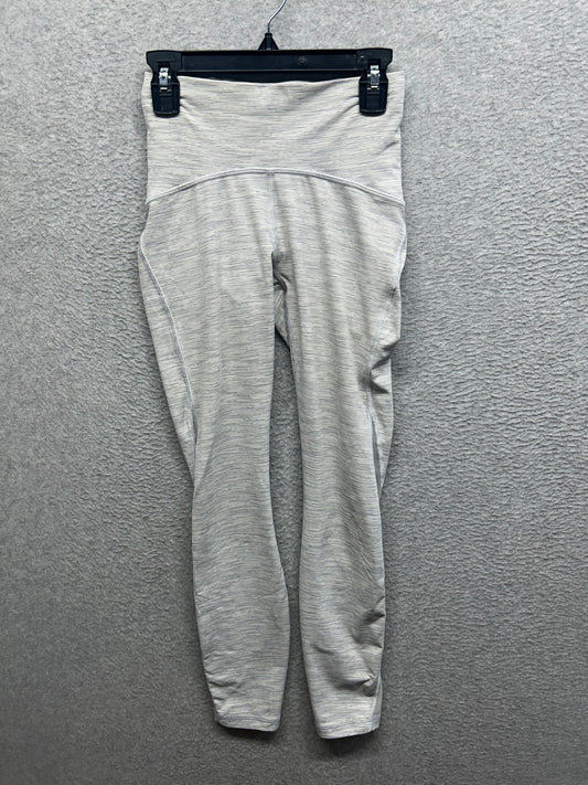 Lululemon Train Times 25" Size 2 Wee Are From Space Ice Grey Alpine White