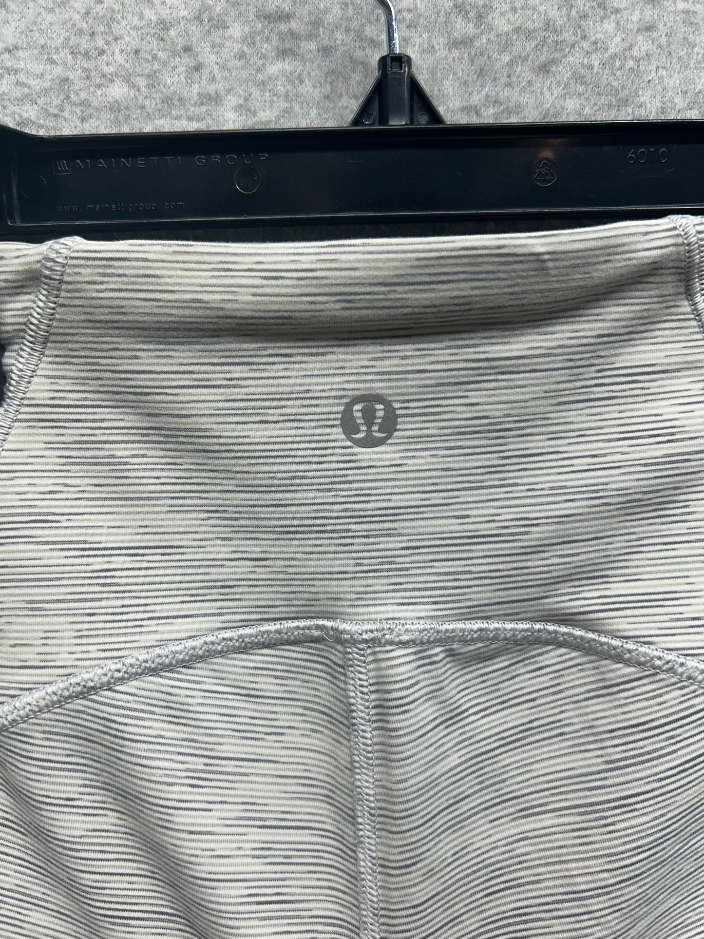 Lululemon Train Times 25" Size 2 Wee Are From Space Ice Grey Alpine White