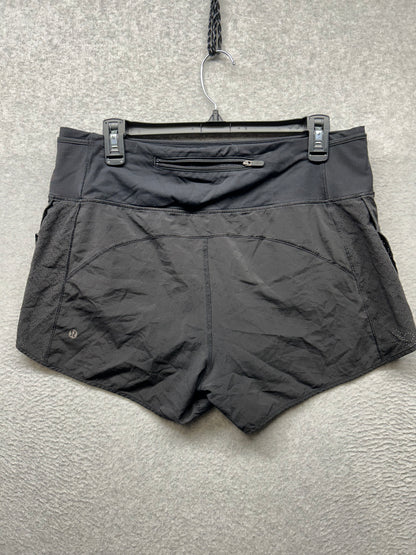 Lululemon Real Quick Short Perforated 3.5" Black Size 10