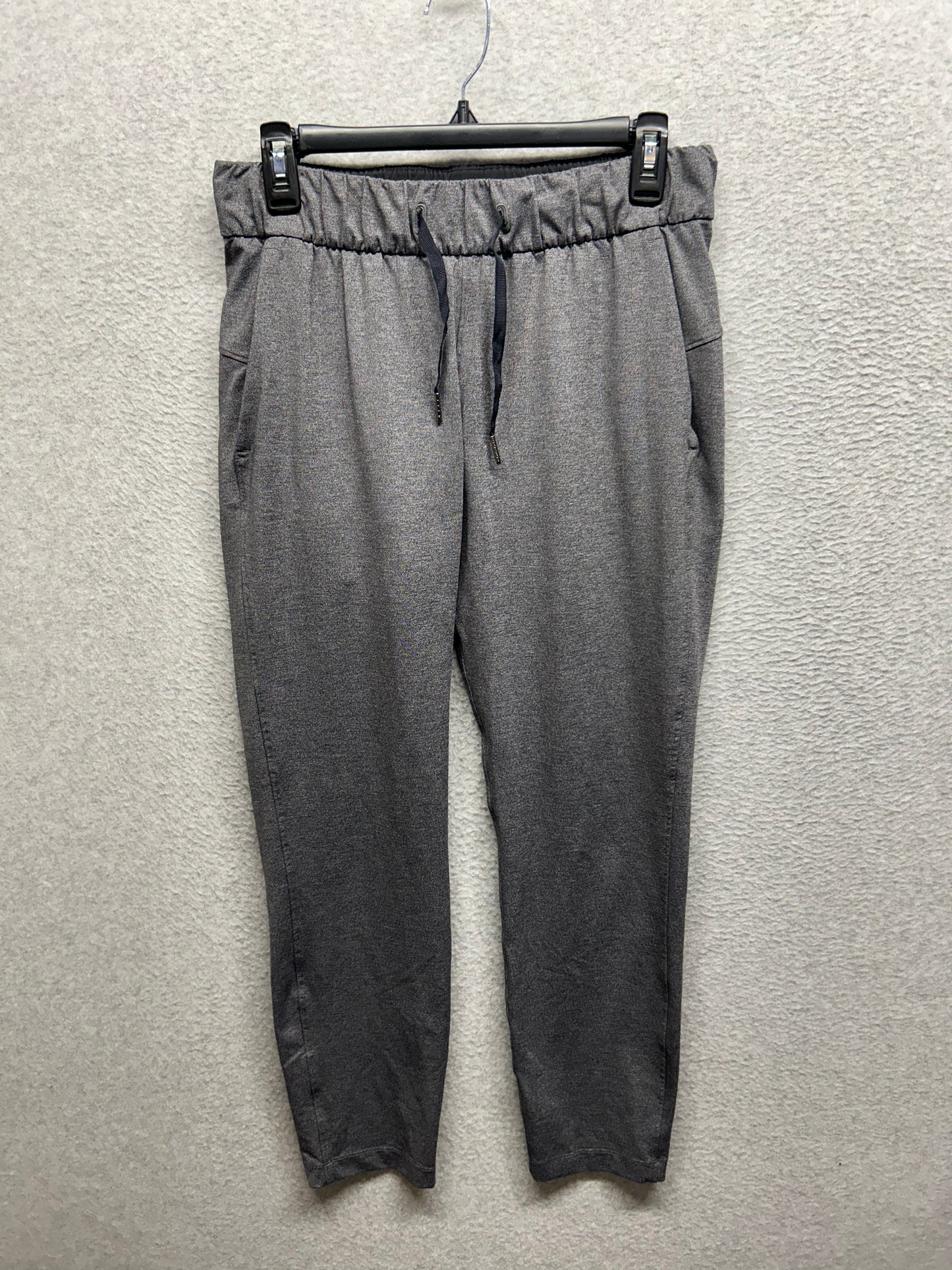 Lululemon On The Fly Pant 28" Size 6 Heathered Gray