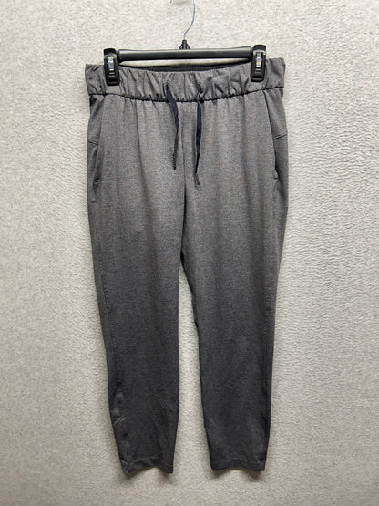 Lululemon On The Fly Pant 28" Size 6 Heathered Gray