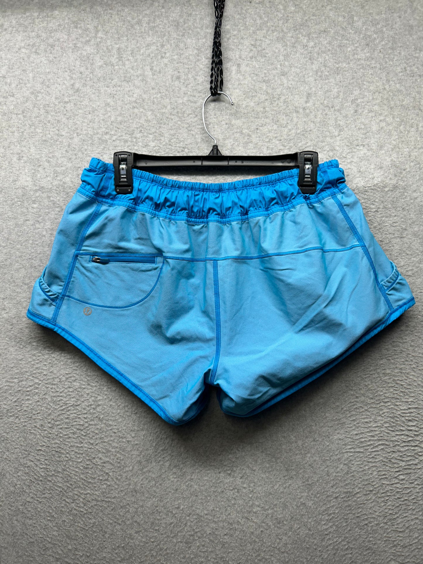 Lululemon Work It Out Short Beach 4" Size 10 Blanket Blue