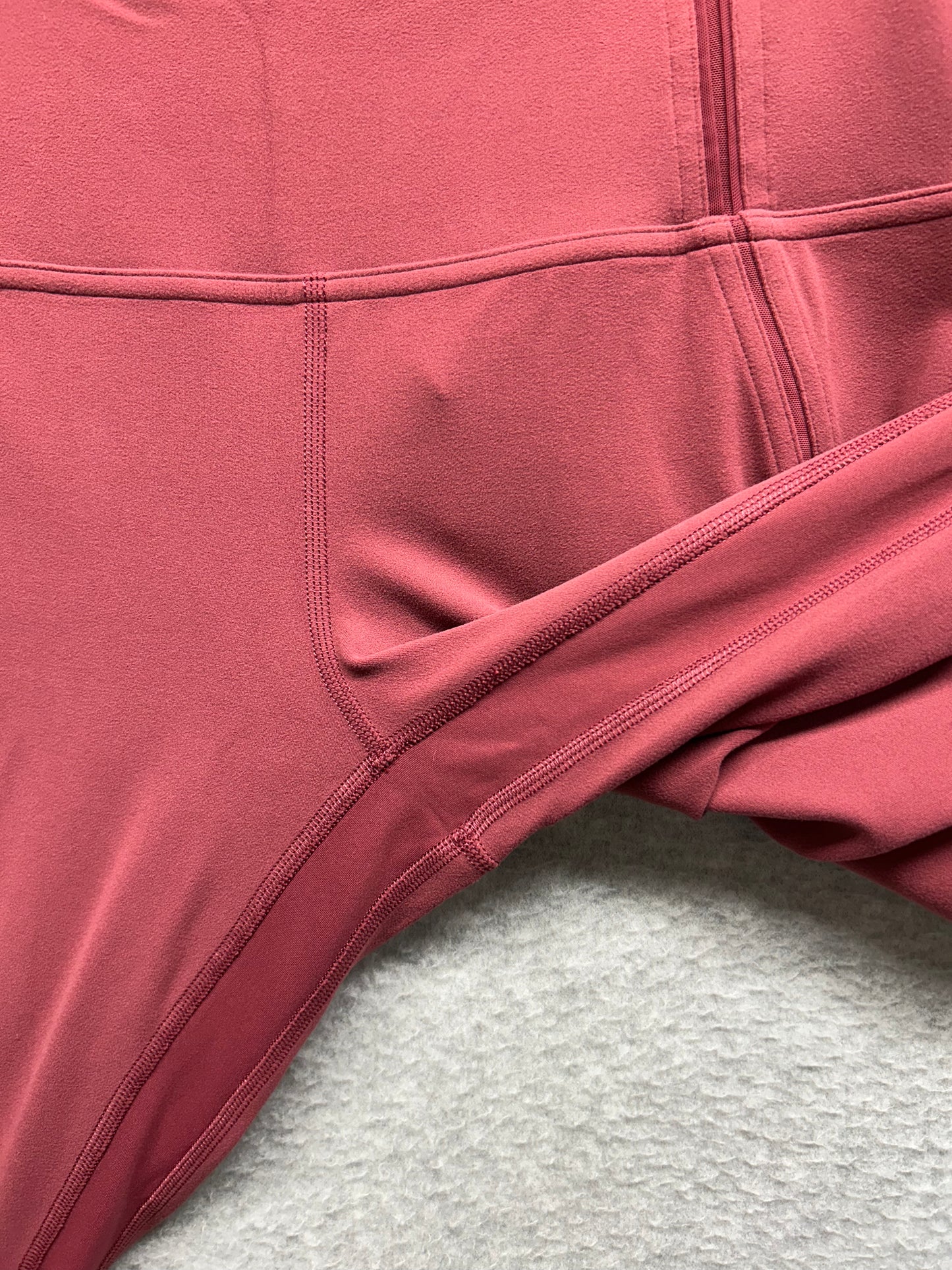 Lululemon Nulu Mesh Panels High-Rise Tight 25" Size 8 Mulled Wine