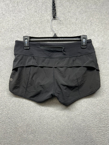 Lululemon Speed Up Short 2.5" Size 4 Black