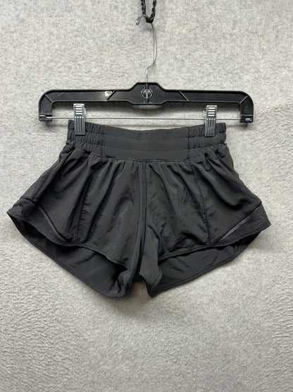 Lululemon Hotty Hot Short II 2.5" Black Size 2 reg