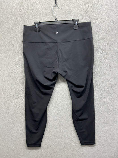Lululemon Wunder Under High-Rise Tight 28" Full-On Luxtreme Size 18 Black