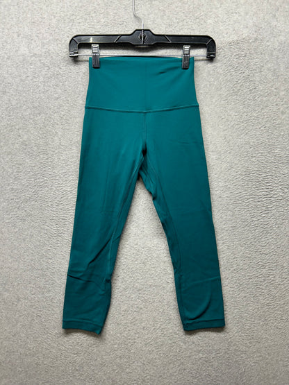 Lululemon Align Crop 20" Laguna Size 2