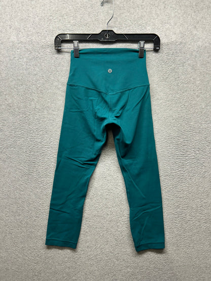 Lululemon Align Crop 20" Laguna Size 2