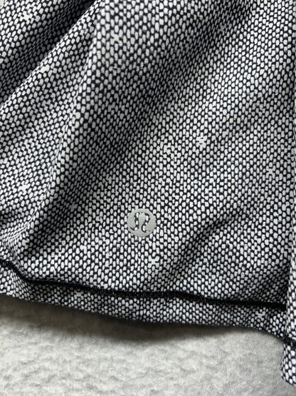 Lululemon Pace Rival Skirt II Size 4 Stretch Dotscape Alpine White Black