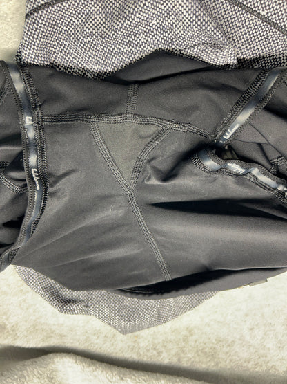 Lululemon Pace Rival Skirt II Size 4 Stretch Dotscape Alpine White Black