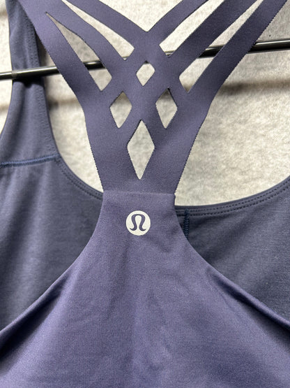 Lululemon Mind Over Miles Bra Size 6 Midnight Navy