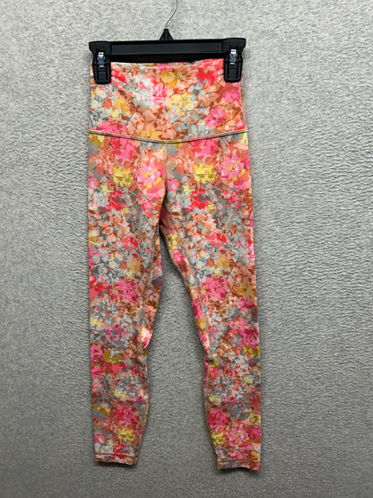Lululemon Align Pant 25" Size 2 Inflorescence Multi