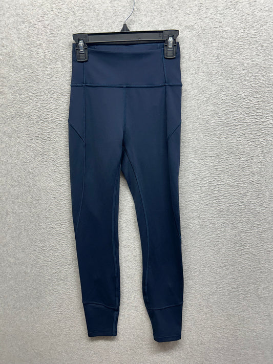 Lululemon In Movement Tight 25" Everlux Size 2 True Navy