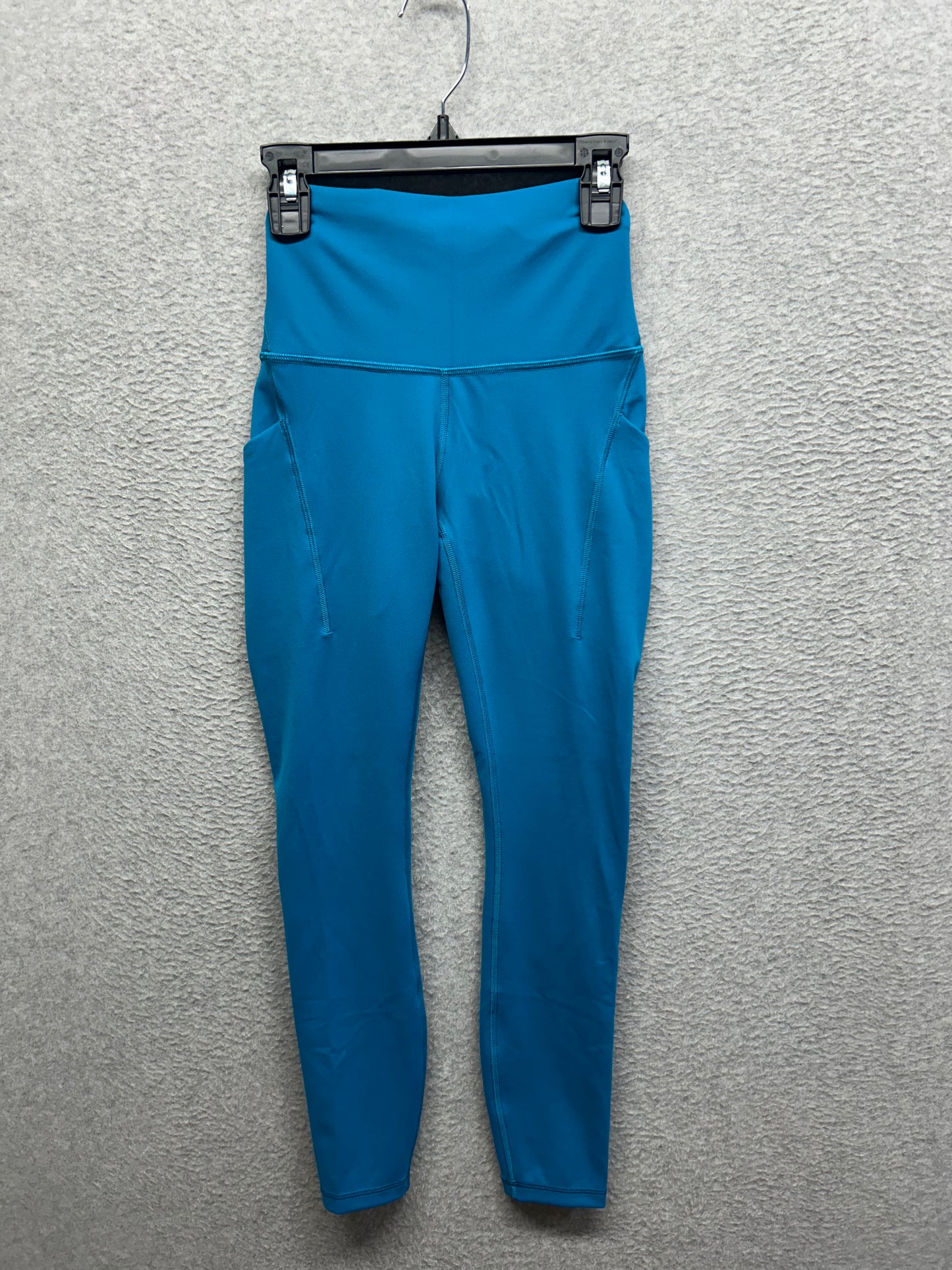 Lululemon Wunder Train High-Rise Tight with Pockets 25" Size 2 Hawaiian Blue