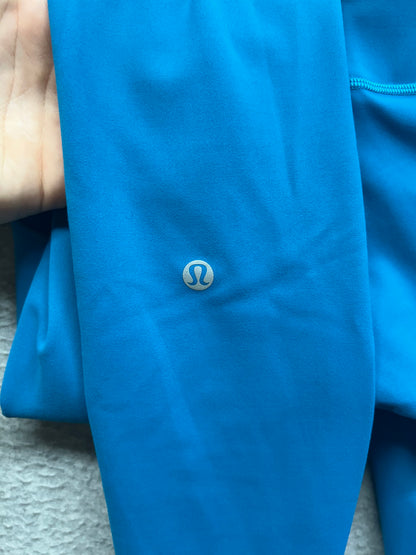 Lululemon Wunder Train High-Rise Tight with Pockets 25" Size 2 Hawaiian Blue