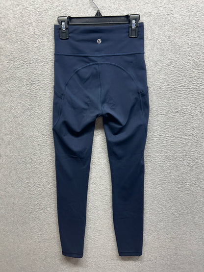 Lululemon Invigorate High-Rise Tight 25" Size 2 True Navy
