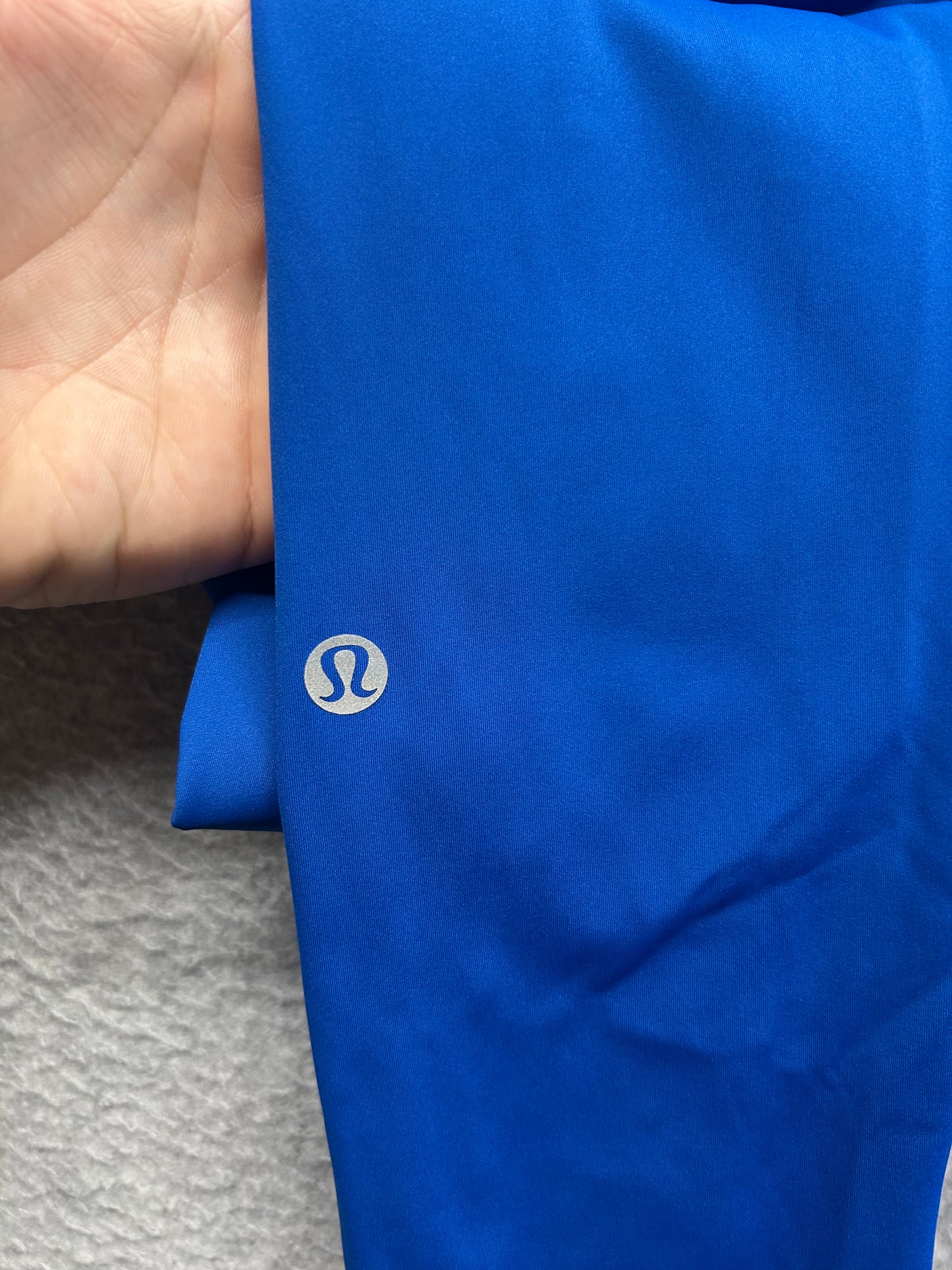 Lululemon Fast and Free Tight II 25" Size 2 Cerulean Blue