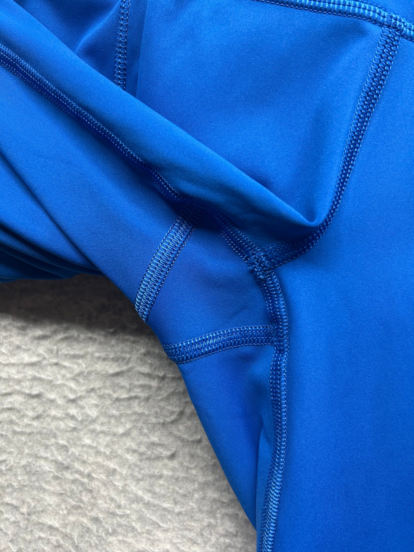 Lululemon Fast and Free Tight II 25" Size 2 Cerulean Blue