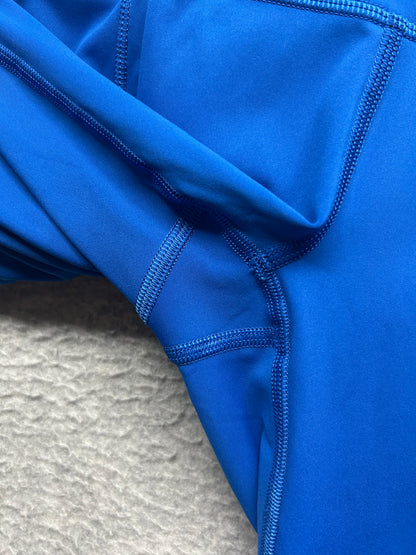 Lululemon Fast and Free Tight II 25" Size 2 Cerulean Blue