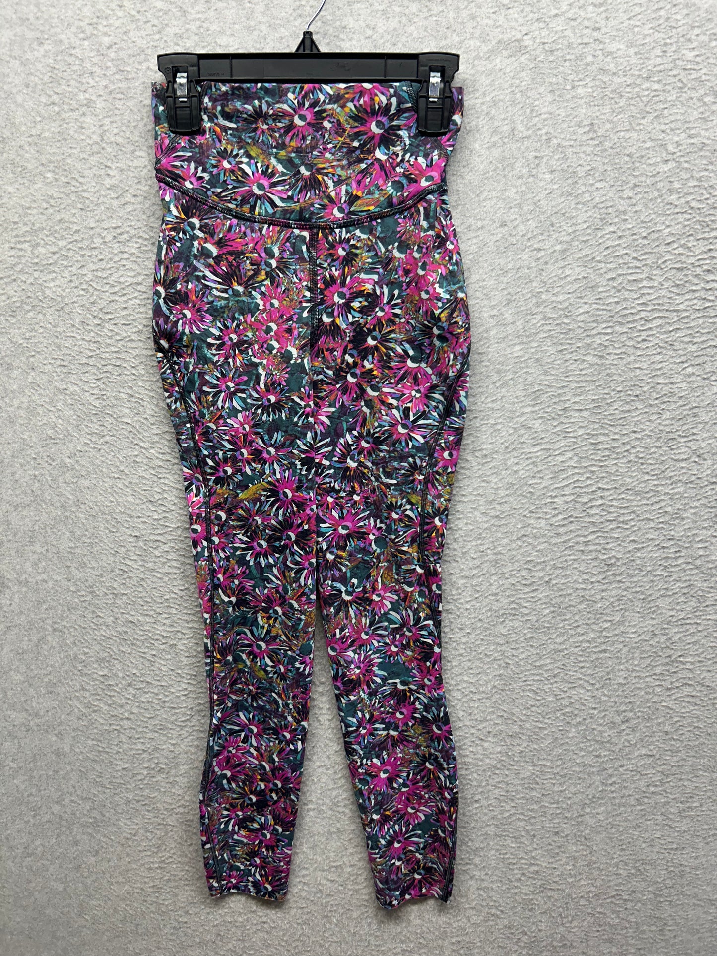 Lululemon Base Pace High-Rise Running Tight 25" Size 2 Floral Electric Multi