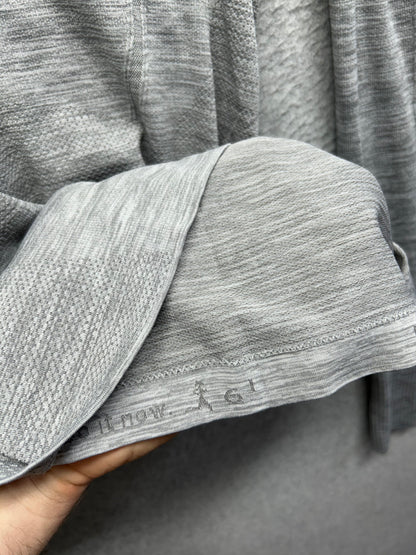 Lululemon Swiftly Tech Long Sleeve Crew Size 6 Heathered Slate