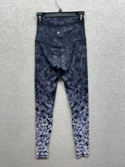 Lululemon Align Pant 28" Size 2 Nightfall Blossom Multi