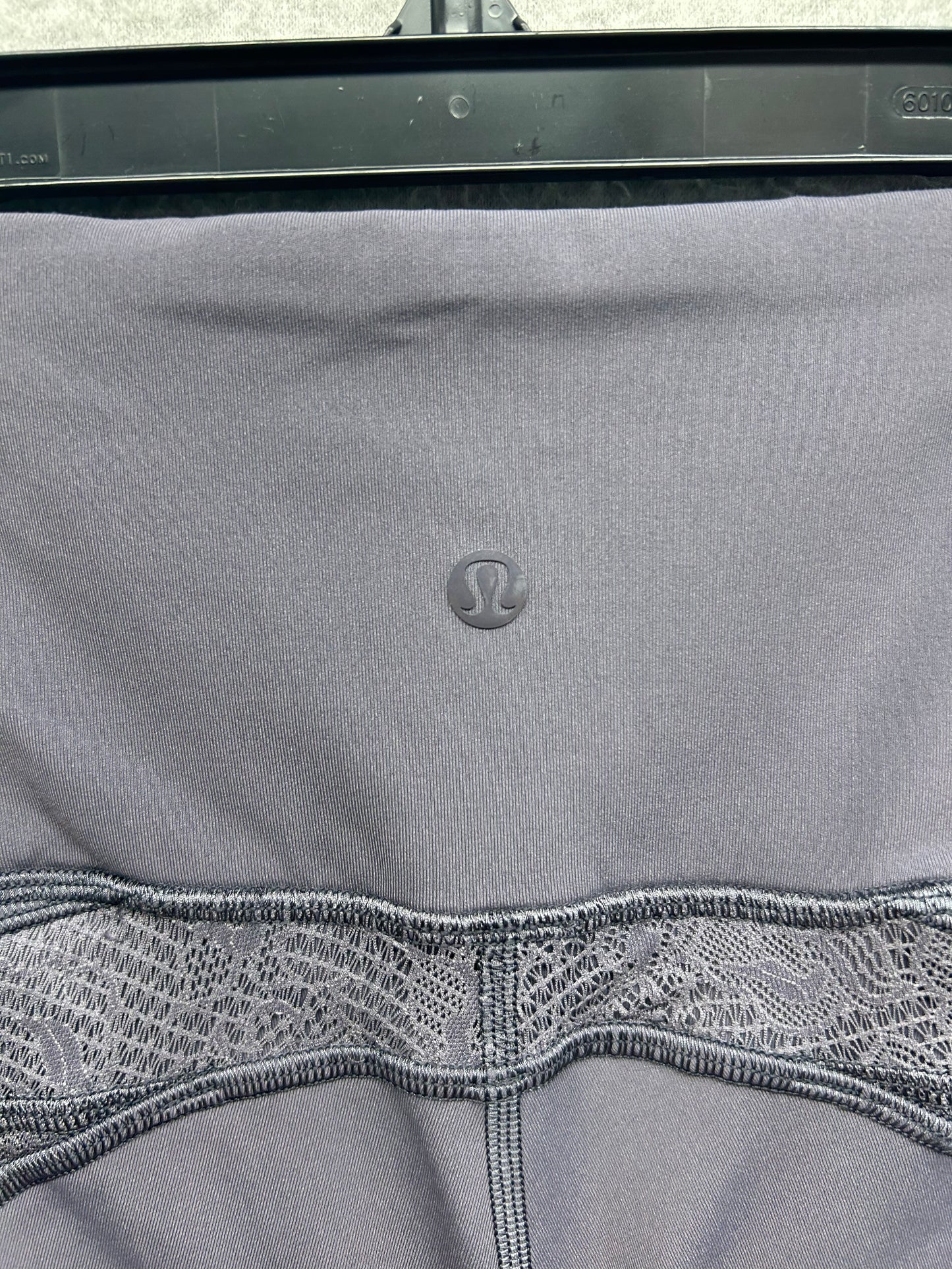 Lululemon Wunder Under Crop 21" Lace Size 2 Moonwalk
