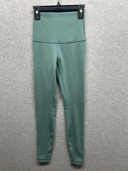 Lululemon Wunder Under Super High-Rise Tight Luxtreme 28" Size 2 Tidewater Teal