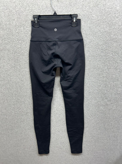 Lululemon Wunder Under Pant High-Rise Mesh 28" Size 4 Black