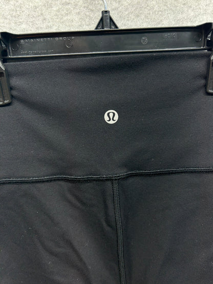 Lululemon Wunder Under Pant High-Rise Mesh 28" Size 4 Black