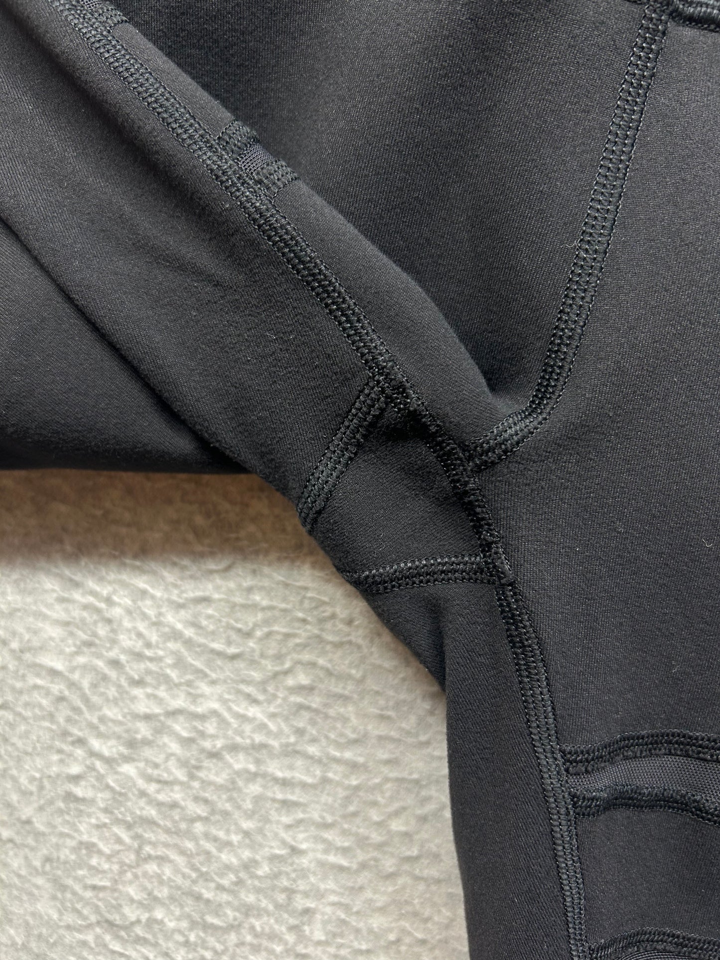 Lululemon Wunder Under Pant High-Rise Mesh 28" Size 4 Black