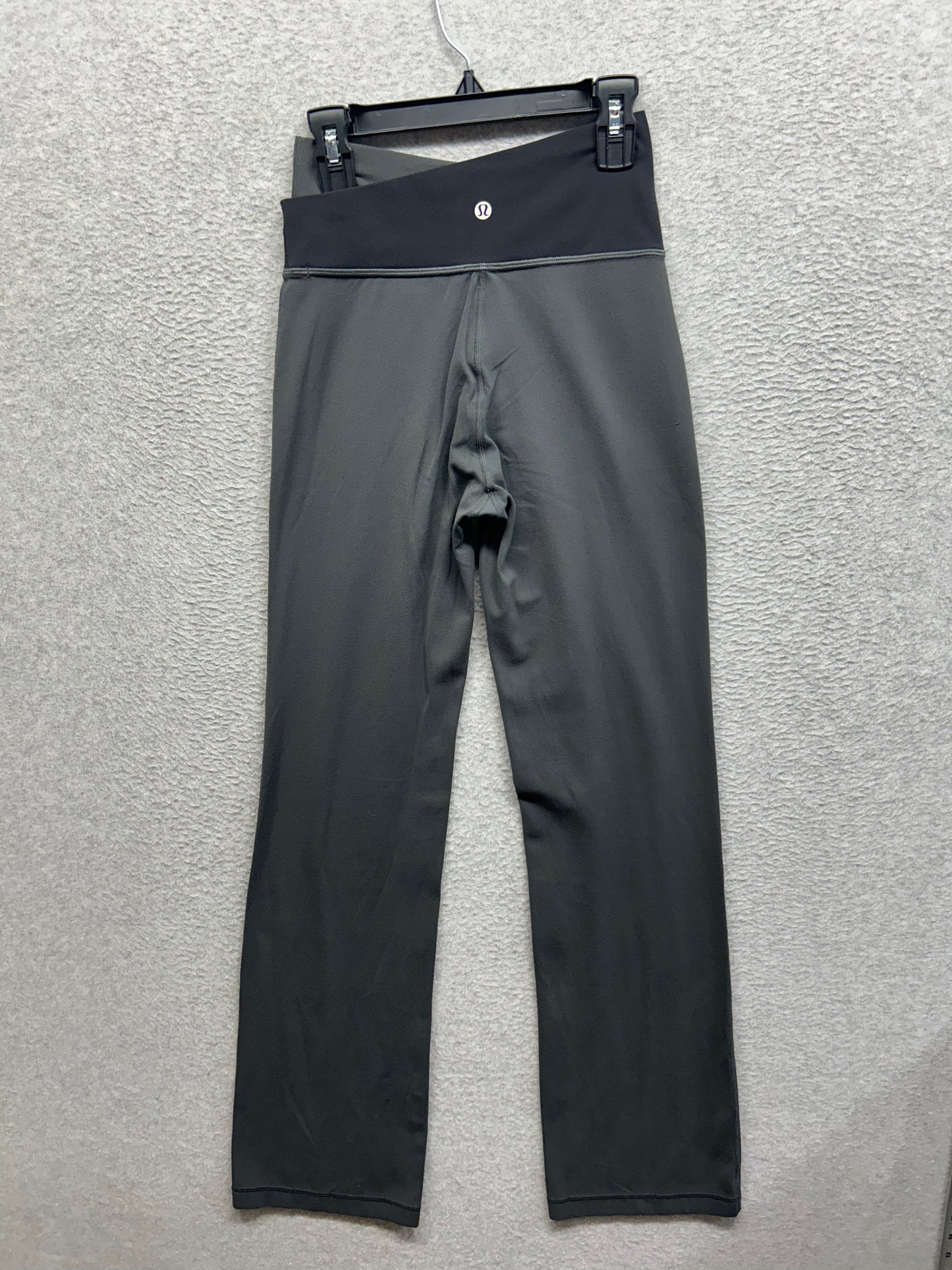 Lululemon Throwback Astro Flare Pant Size 4 Graphite Grey | Black