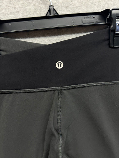 Lululemon Throwback Astro Flare Pant Size 4 Graphite Grey | Black