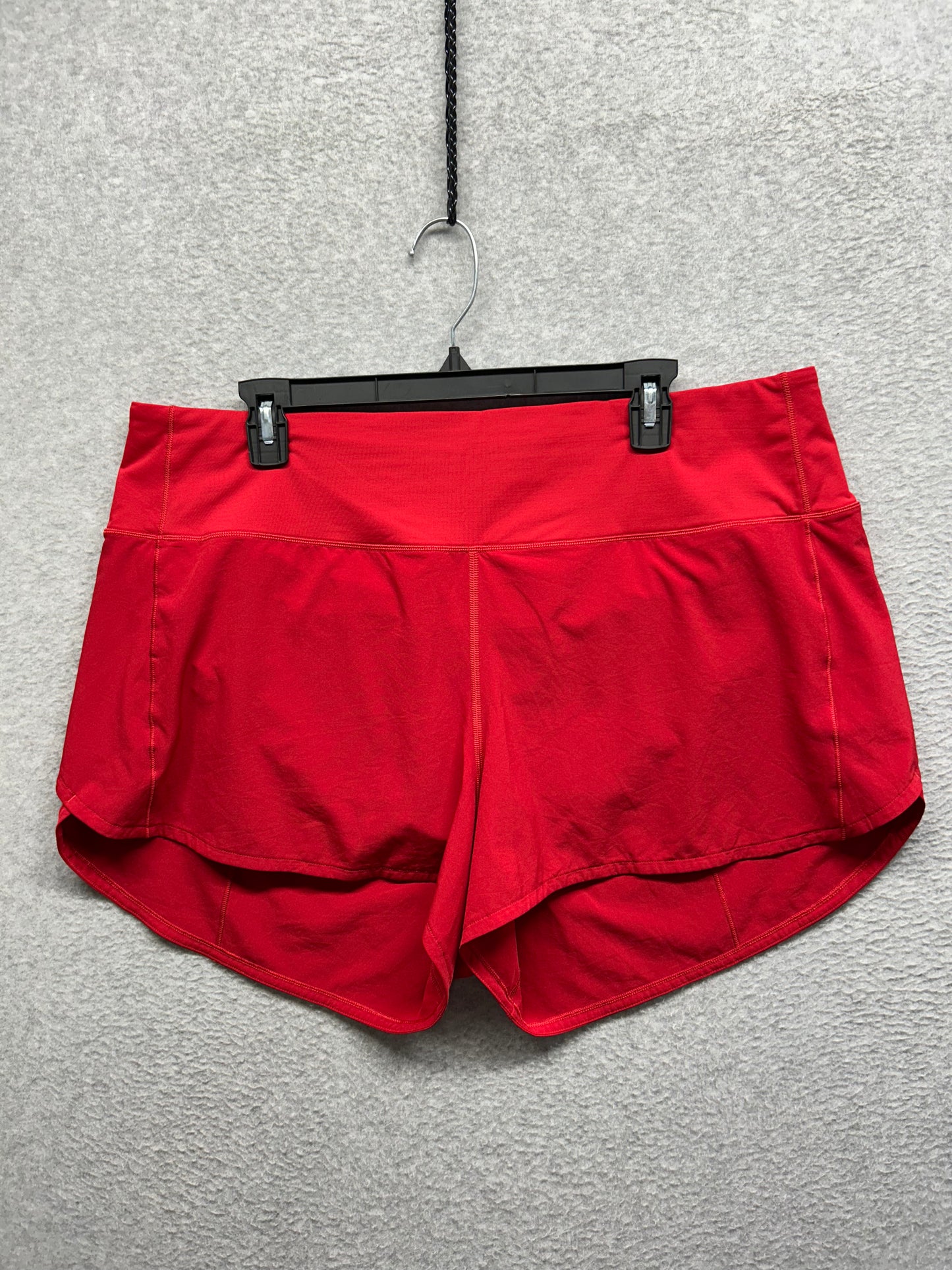 Lululemon Speed Up High-Rise Short 4" Size 16 Dark Red
