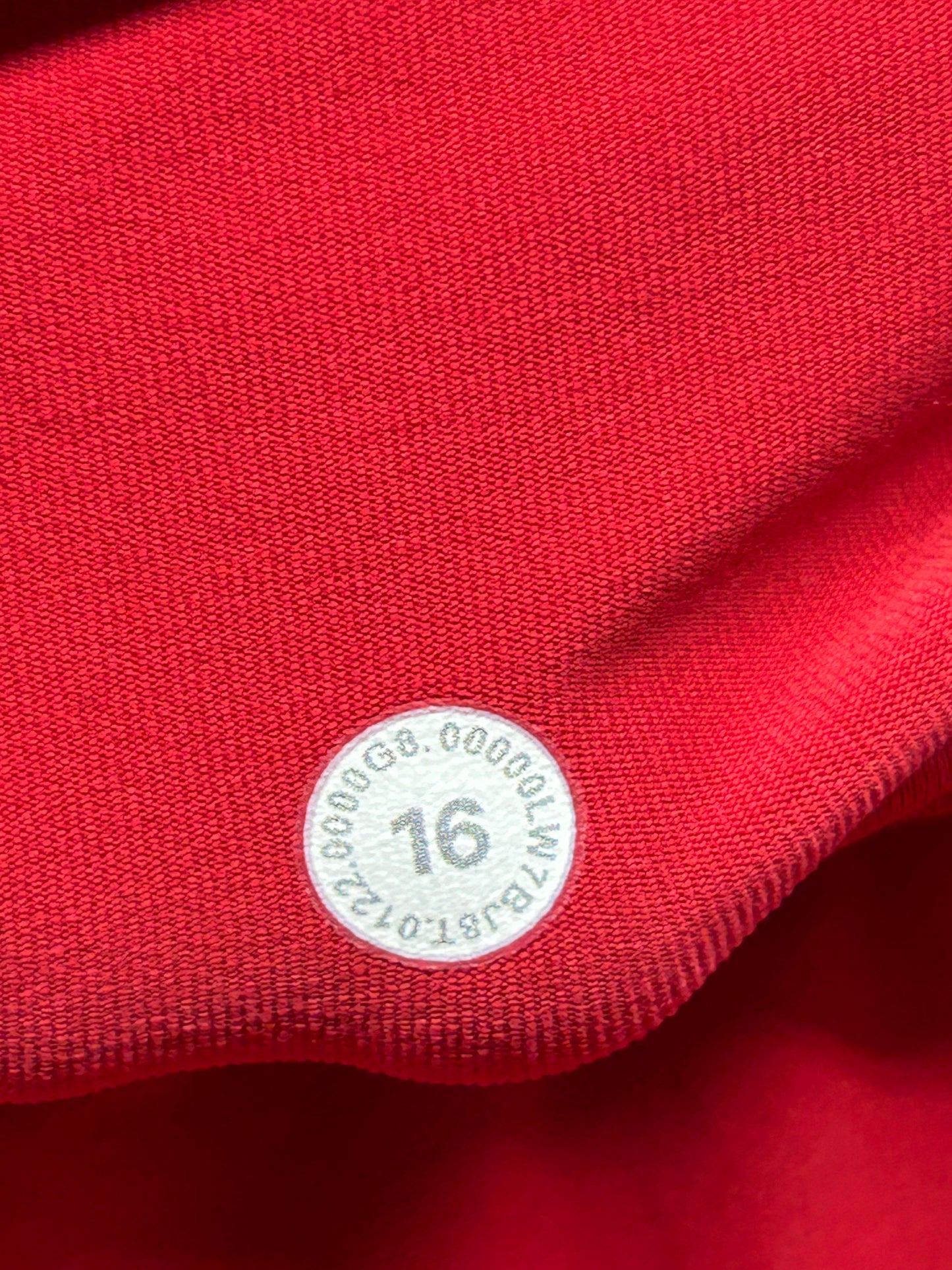 Lululemon Speed Up High-Rise Short 4" Size 16 Dark Red