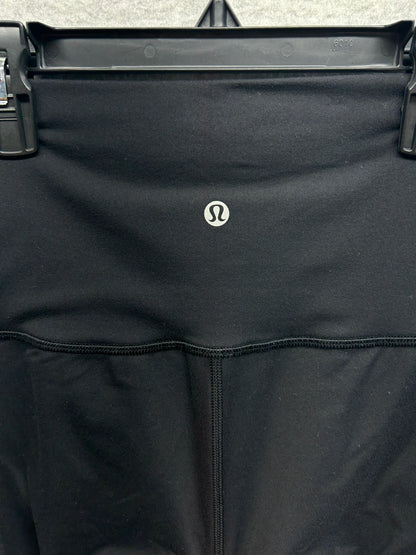 Lululemon Wunder Under Pant High-Rise Mesh 28" Size 4 Black