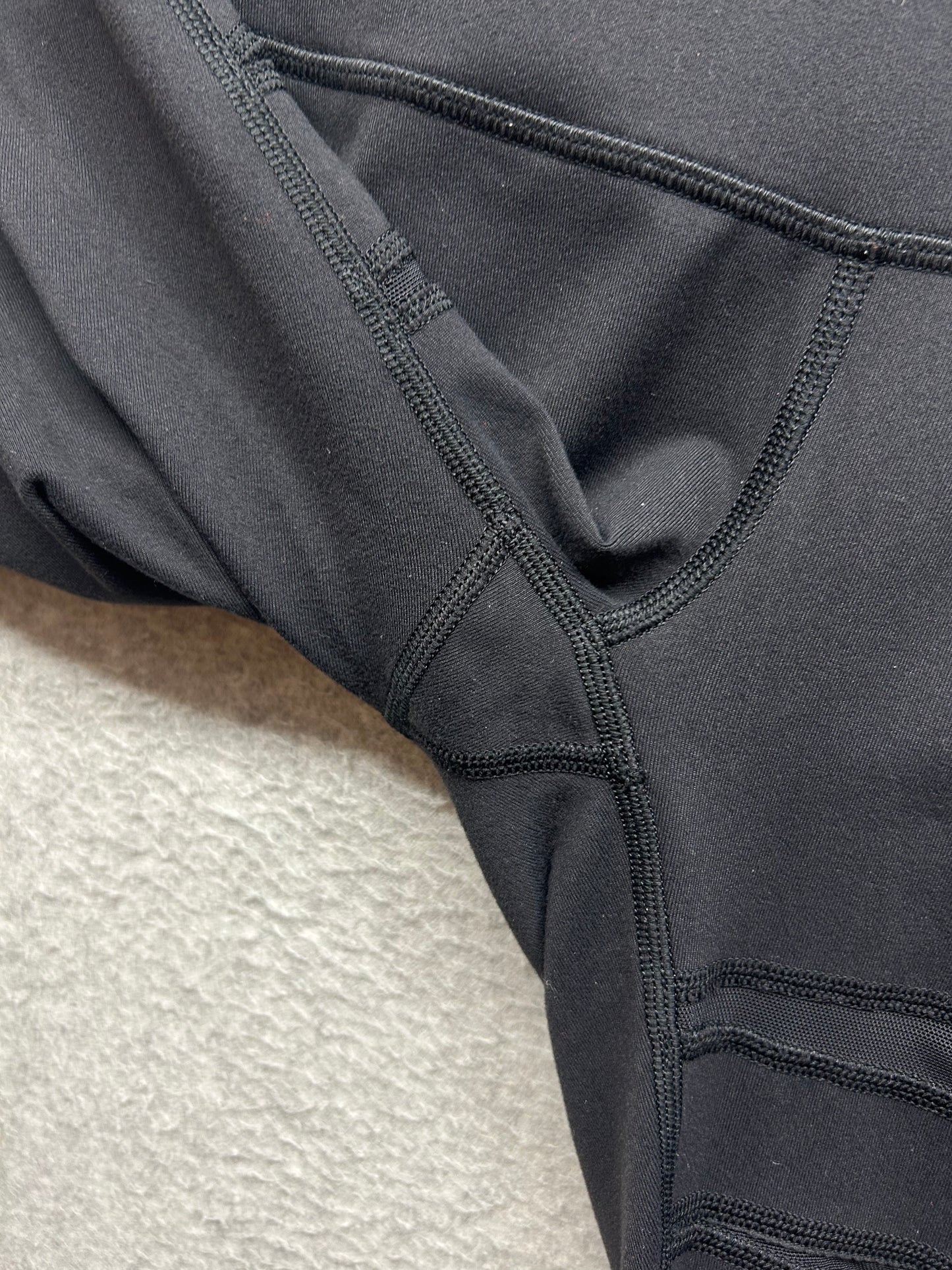 Lululemon Wunder Under Pant High-Rise Mesh 28" Size 4 Black