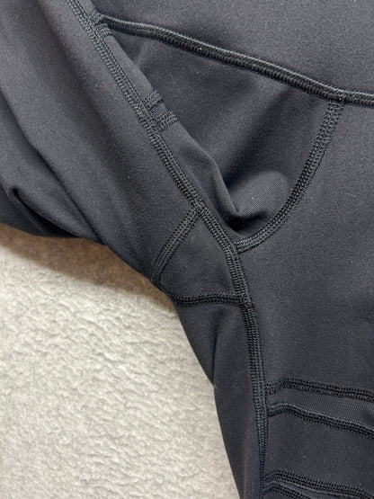 Lululemon Wunder Under Pant High-Rise Mesh 28" Size 4 Black
