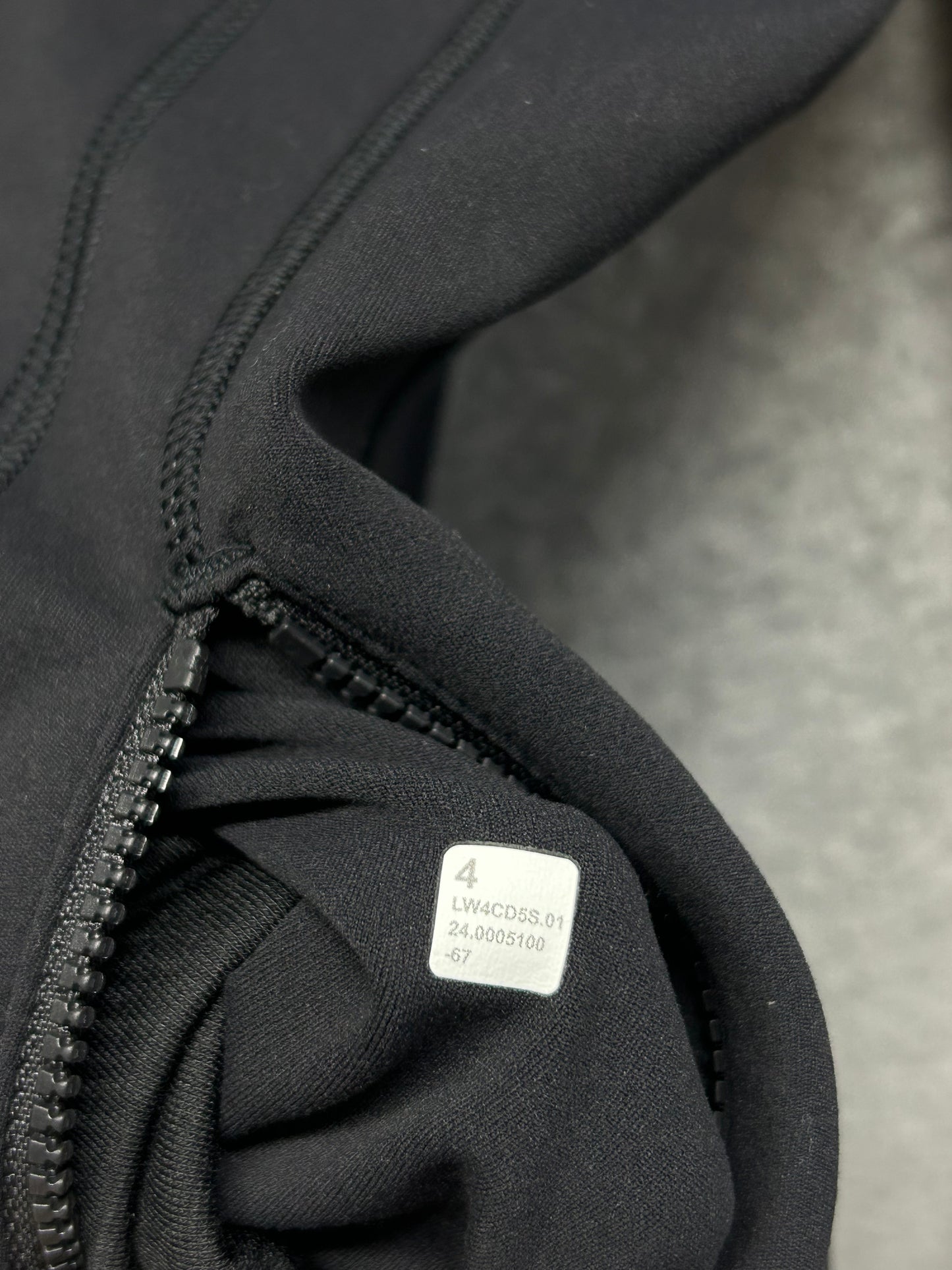 Lululemon Define Jacket Nulu Size 4 Black (Square Dot)