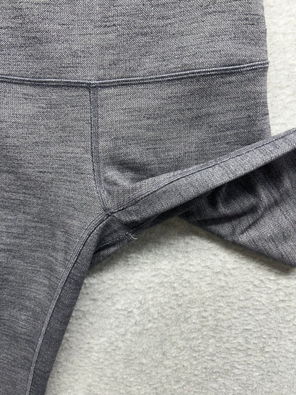 Lululemon Align Pant Super High-Rise 28" Size 2 Mini Heathered Herringbone Heathered Black