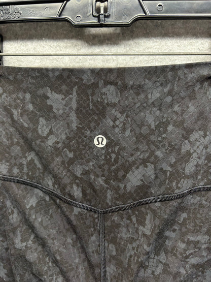 Lululemon Align High-Rise Pant 28" Size 2 Hideaway Camo Deep Coal Multi