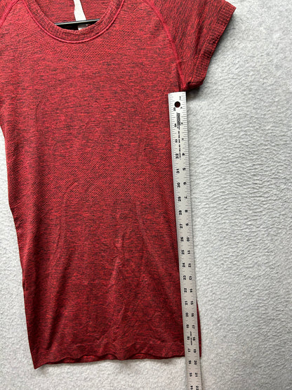 Lululemon Swiftly Tech Short Sleeve Crew Size 4 True Red / Red