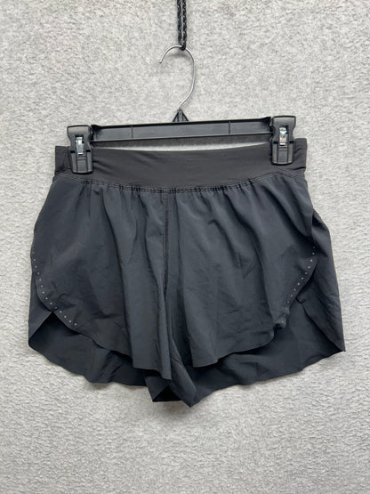 Lululemon Fast and Free High-Rise Classic-Fit Split Short 3" Size XS Black (Square Dot)